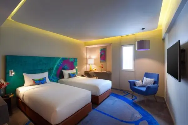 Hotel Bangkok - habitación. viajathäi - viajes para grupos a Tailandia, viajes fin de carrera a Tailandia